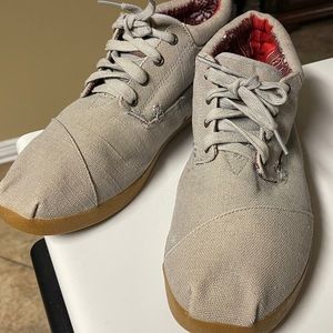 Toms‎ Mid Canvas Lace Up Mens Boots Size 13